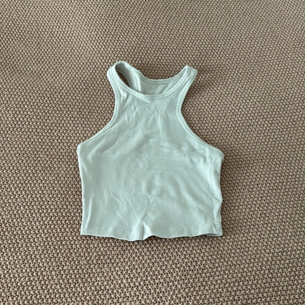 Lululemon cropped halter top